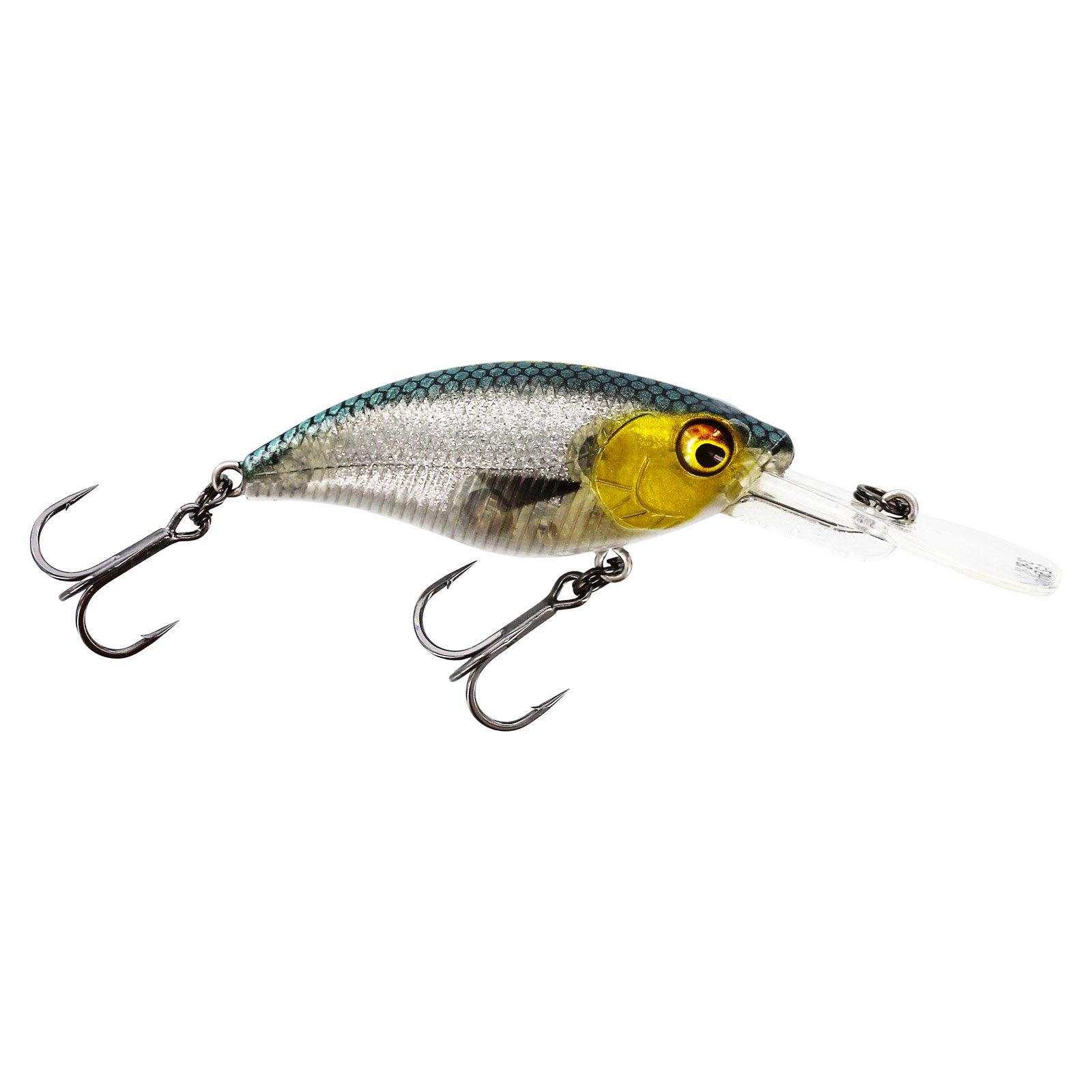 Westin Fishing Kunstköder, Buzzbite Crankbait 6cm Suspending 3D Headlight Wobbler