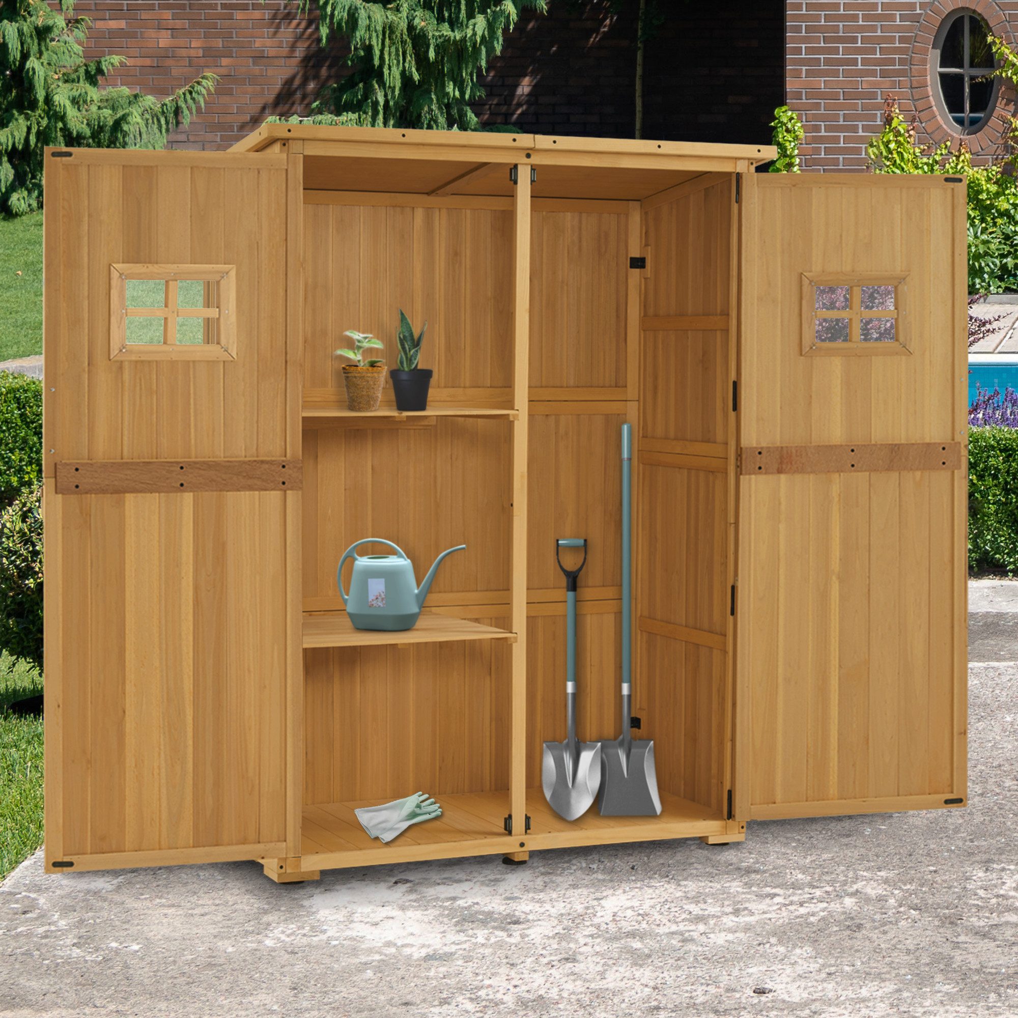 MCombo Gerätehaus M MCombo Holz Gartenschrank günstig online kaufen