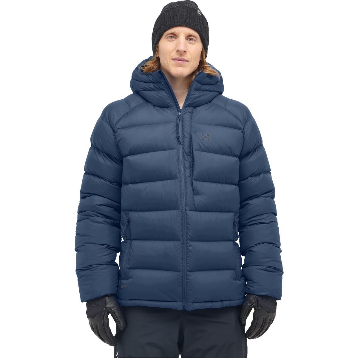 Haglöfs Daunenjacke Rosson Down Hood Men Vielseitige, wasserabweisende Daunenjacke für Herren mit