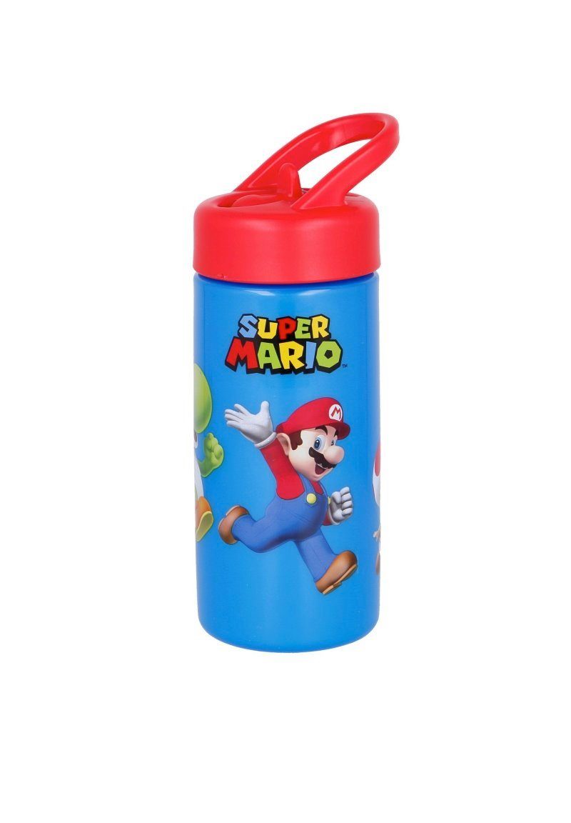 Mario, Premium Sportflasche Super Brotdose Lunch-Set + Lunchbox (SET, Mario Super Trinkflasche 2-tlg)