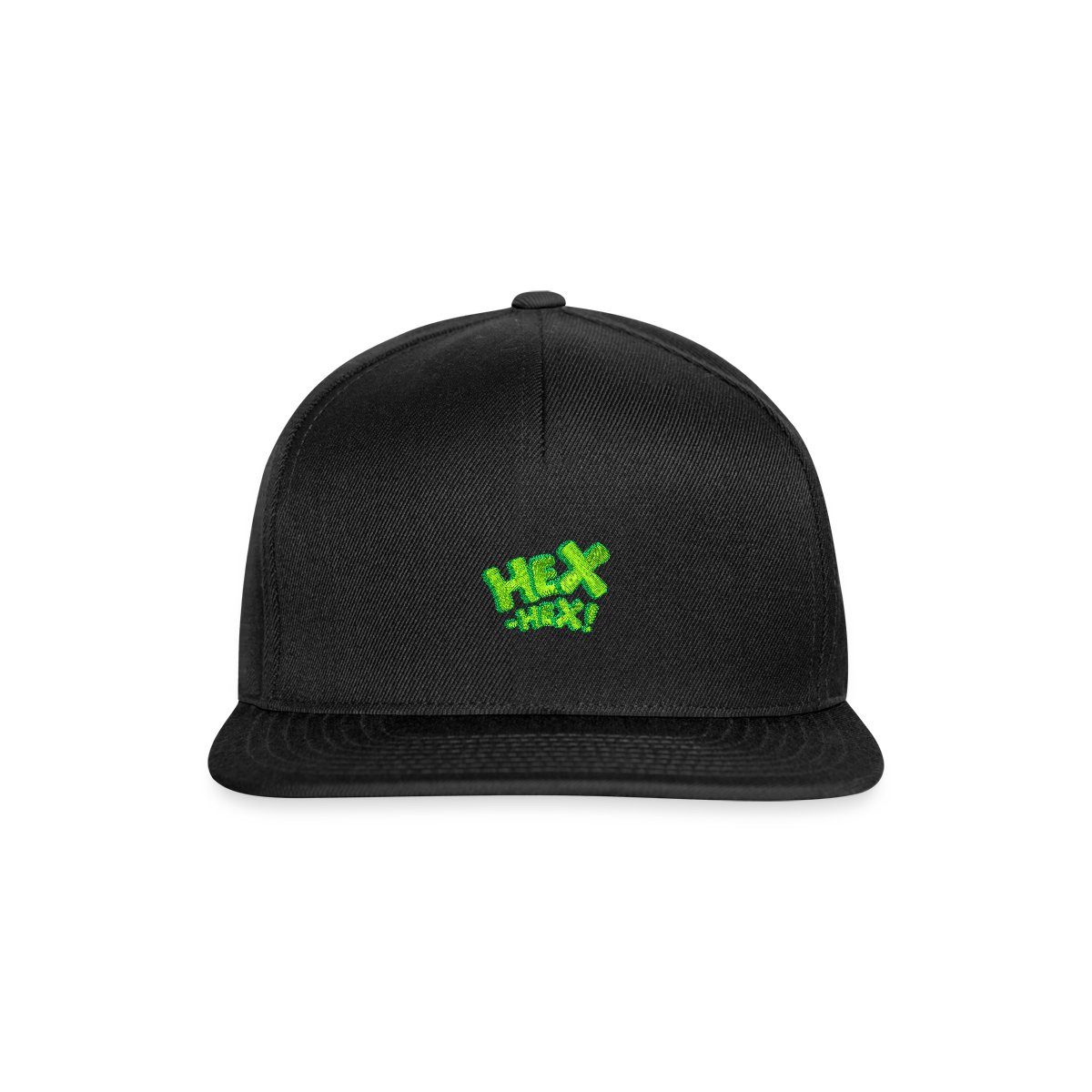 Spreadshirt Snapback Cap Bibi Blocksberg Hex Hex Grün Stick Snapback Cap (1-St)