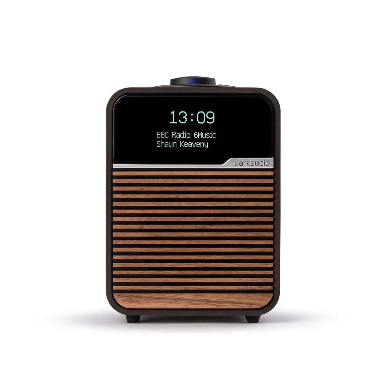 ruarkaudio ruark audio R1 Radio für Digitalradio (DAB, FM & Bluetooth und (DAB) DAB+ DAB+ UKW Espresso Tuner) Deluxe mit Digitalradio