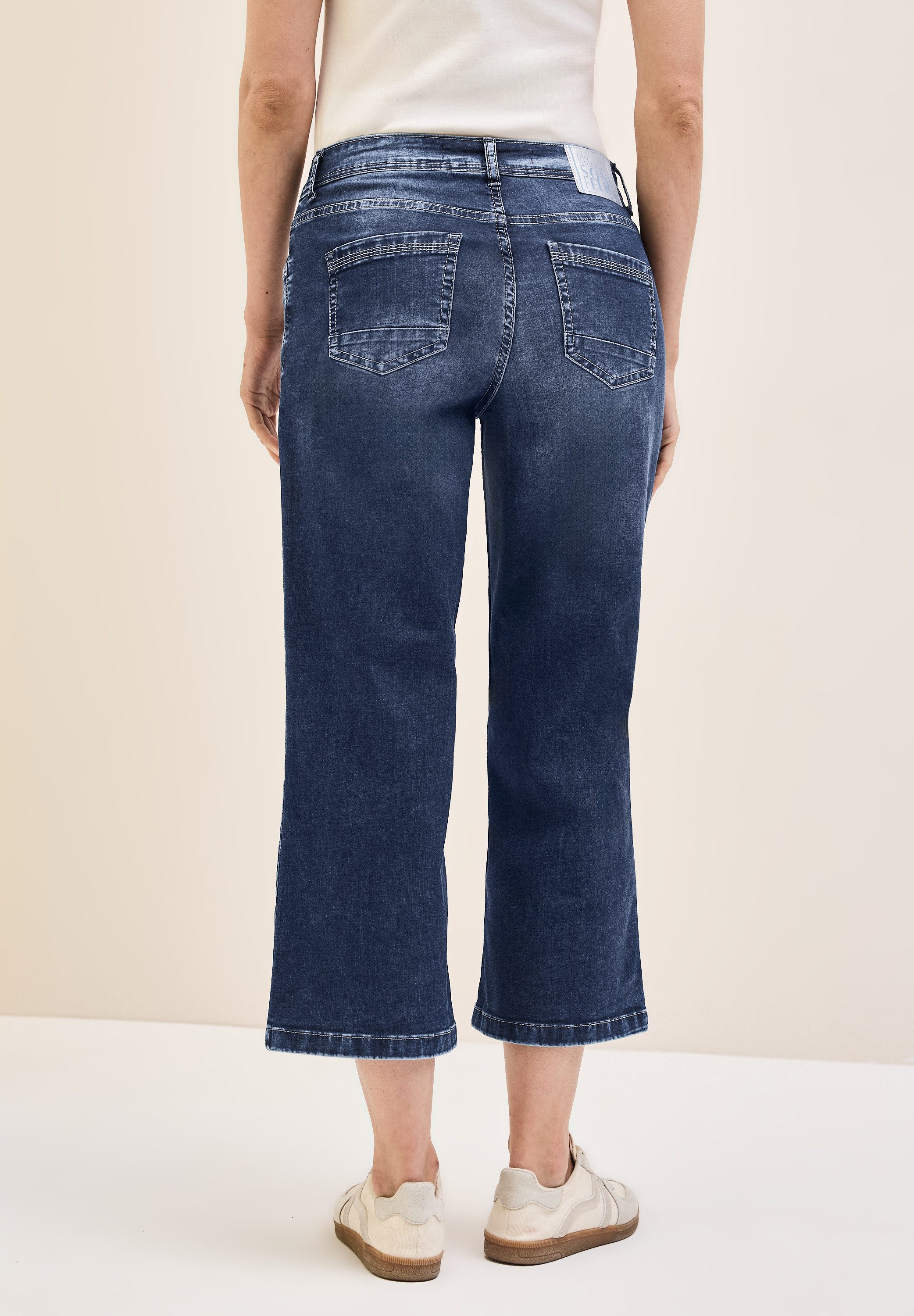 CECIL Gerade Jeans aus Baumwolle mit günstig online kaufen