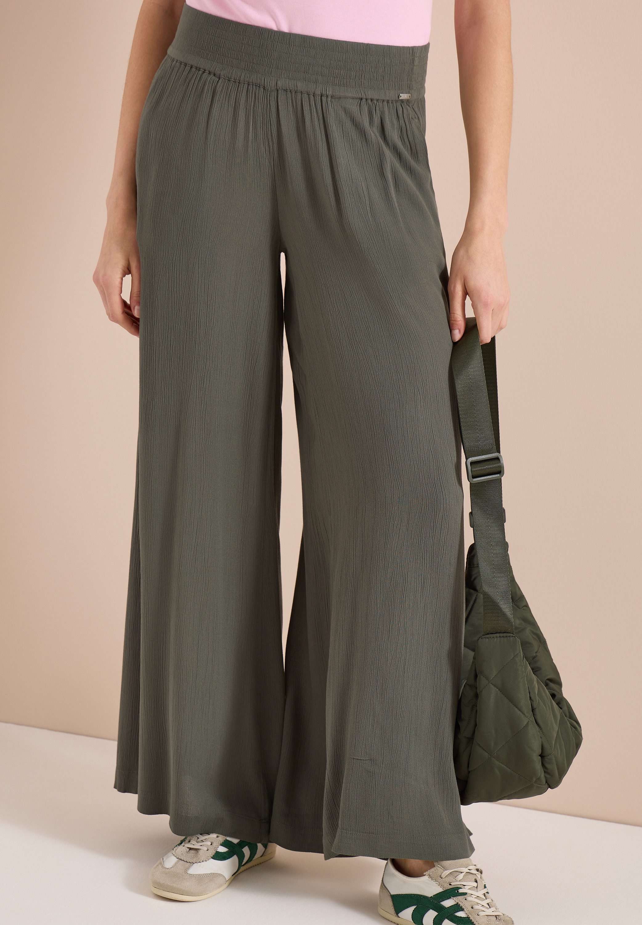 CECIL Stoffhose High Waist
