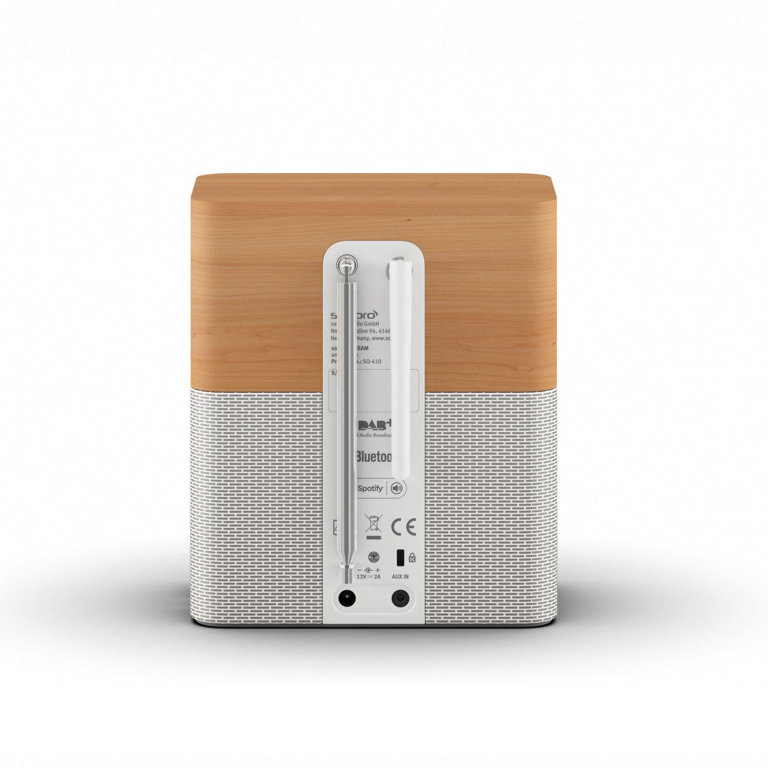 Sonoro Stream Ahorn Weiß Internet-Radio (Digitalradio (DAB), FM-Tuner, Internetradio)