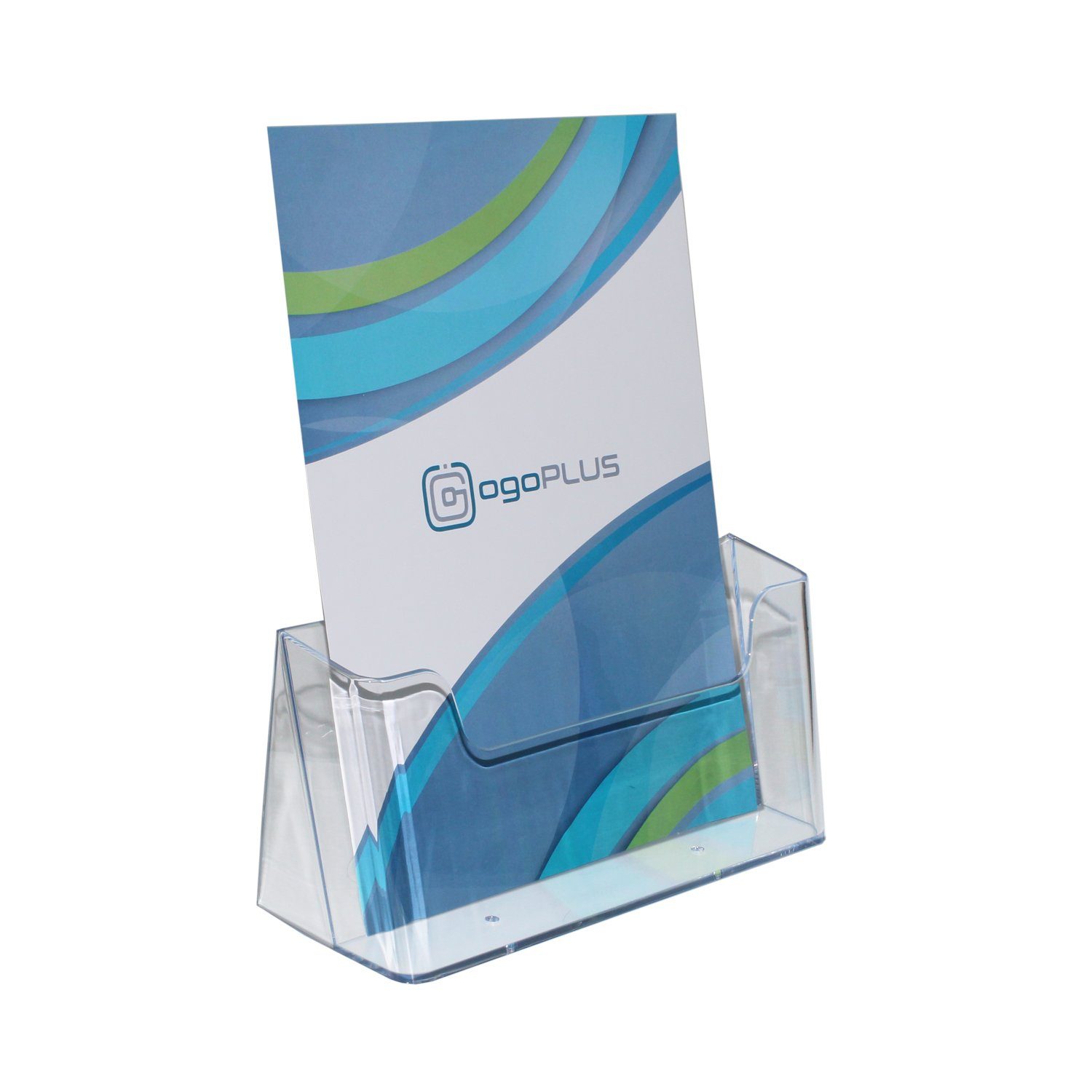 ogoPLUS Zeitungsständer Prospektständer Hochformat DIN A4, Flyerständer, Au günstig online kaufen