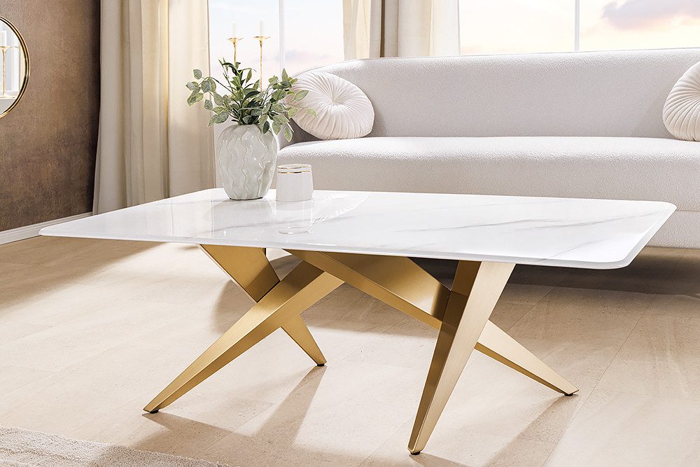 riess-ambiente Couchtisch ART LIVING 130cm weiß günstig online kaufen