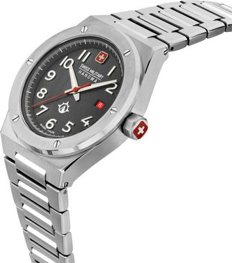 Swiss Military Hanowa Quarzuhr SONORAN, SMWGH2101902, Armbanduhr, Herrenuhr, Schweizer Uhr, Swiss Made, Datum, Saphirglas