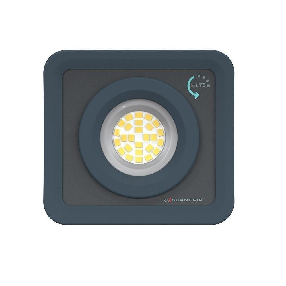 Scangrip Arbeitsleuchte Nova Mini kompakter Flutlichtstrahler 1000 Lumen m, LED fest integriert, Neutralweiß
