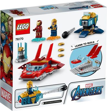 LEGO® Konstruktions-Spielset Marvel Super Heroes 76170 Iron Man vs. Thanos, (103 St)