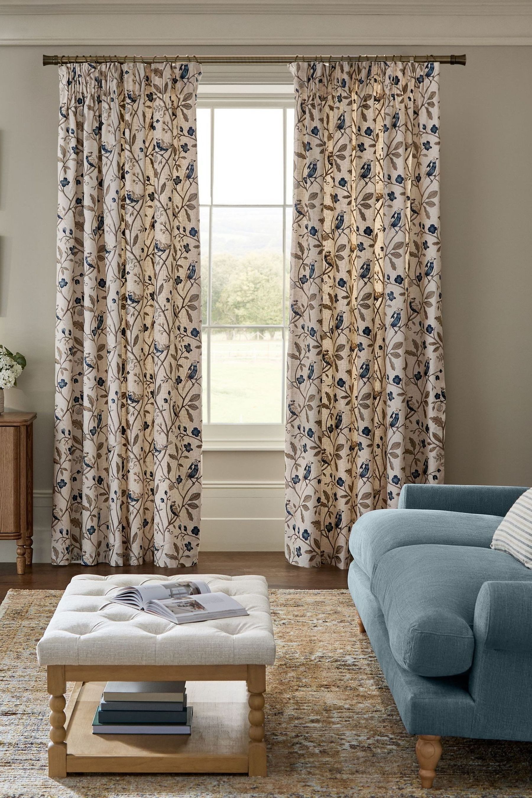 Next Vorhang Collection Luxe Vorhänge mit Bleistiftfalten (2 St)