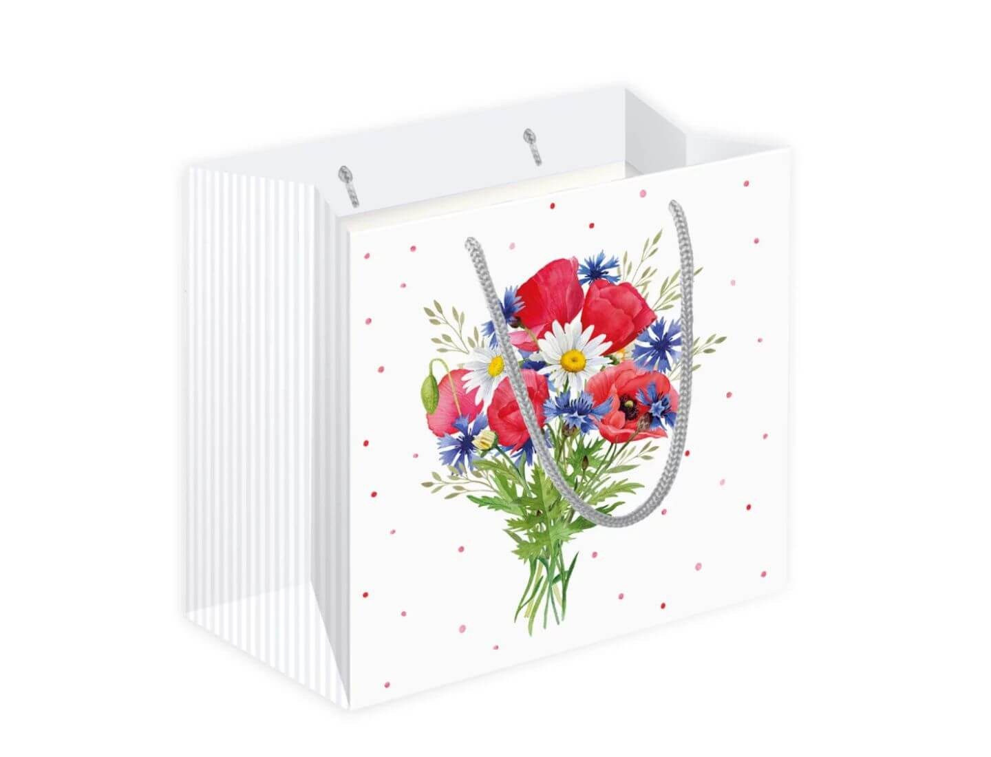 Grätz Verlag Papierserviette Kompakte Geschenktüte Blumenmeer
