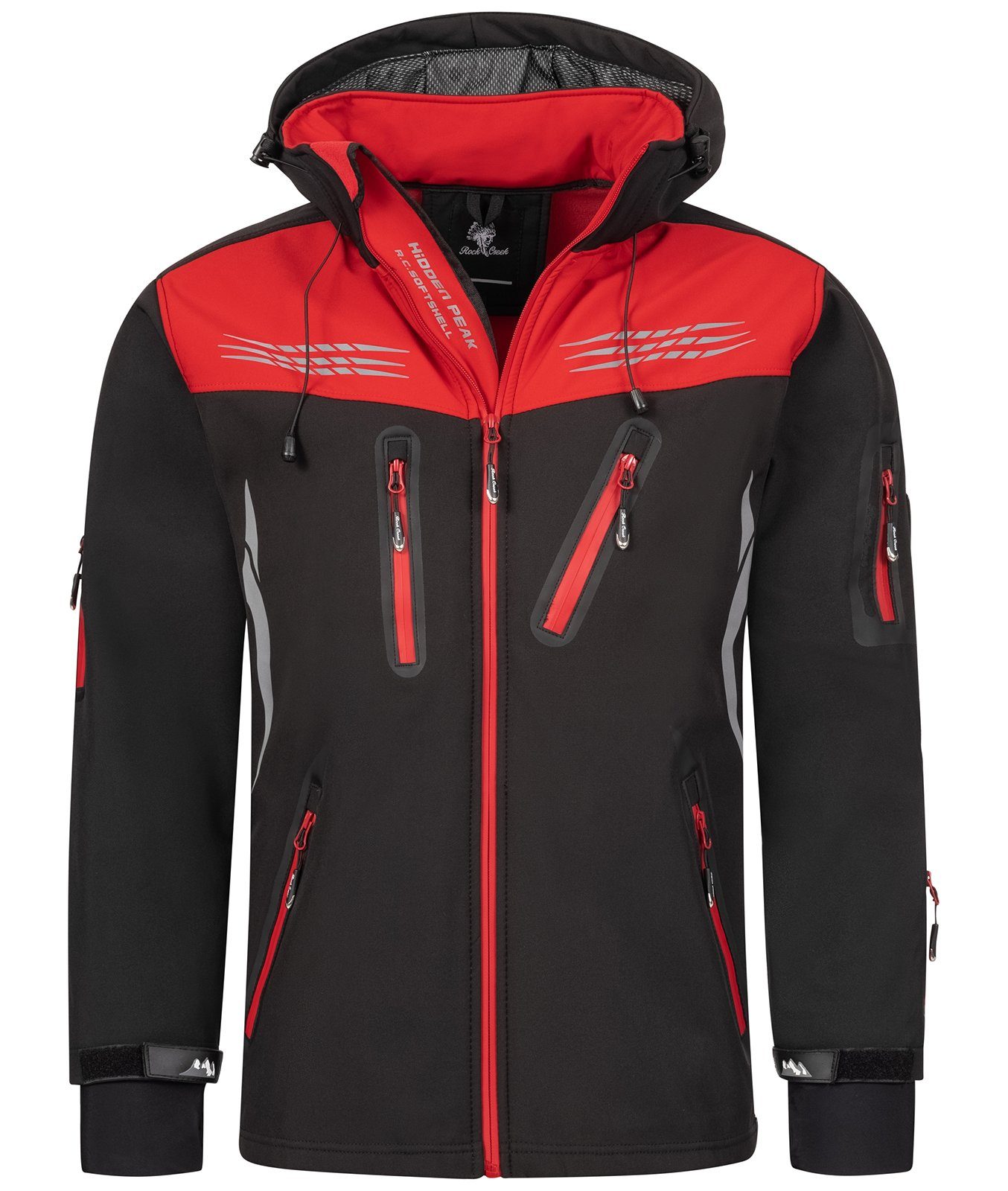 Rock Creek Softshelljacke Herren Softshelljacke Wanderjacke günstig online kaufen