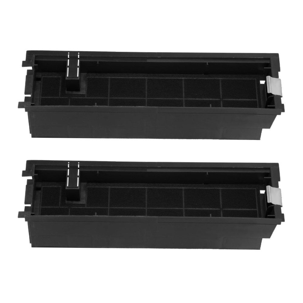 Trade-Shop Aktivkohlefilter 2x passend für Bauknecht DBAH 64 AM X, DBAH 65 AM X, Zubehör für AEG/Electrolux 4055356002 9029801199 MCFE18 Type60 KF60 902979621, Maße: ca. 372 x 114 x 75mm / Kohlefilter im Rahmen