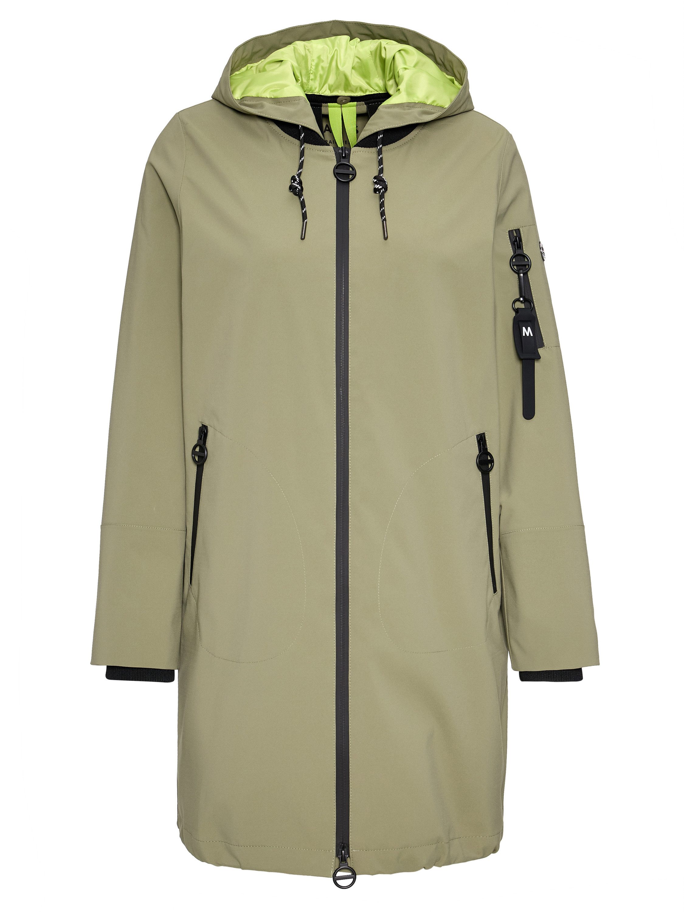 Manisa Regenjacke mit abnehmbarer Kapuze günstig online kaufen