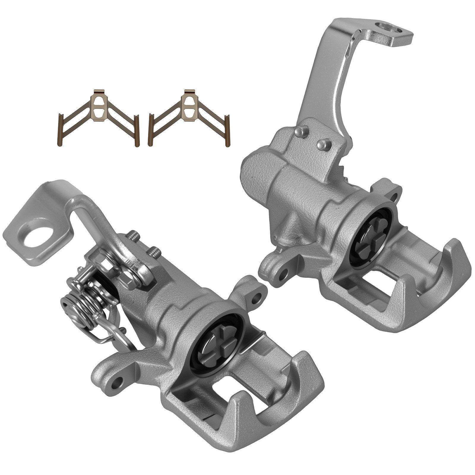 maXpeedingrods Bremsscheibe, 2 Bremssattel Hinten Rechts Links For Honda Jazz II GD GE2 GE3 02-08