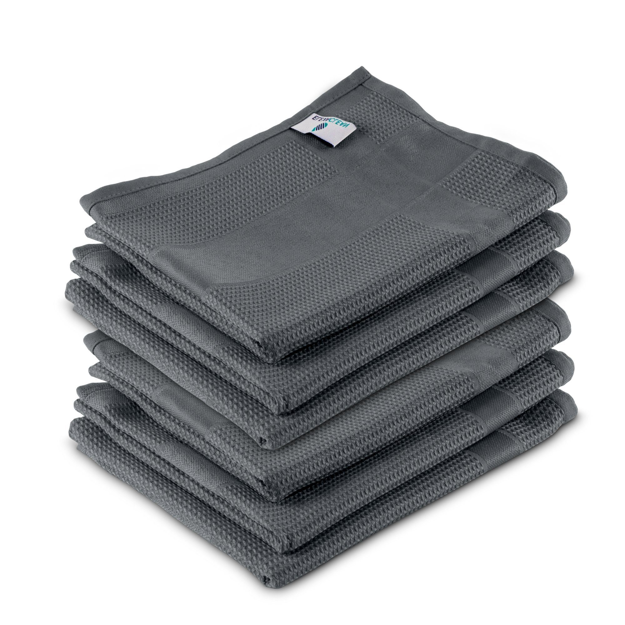 ELEXACLEAN Geschirrtuch Küchentücher Mikrofaser Poliertücher, (Set, 6-tlg., günstig online kaufen