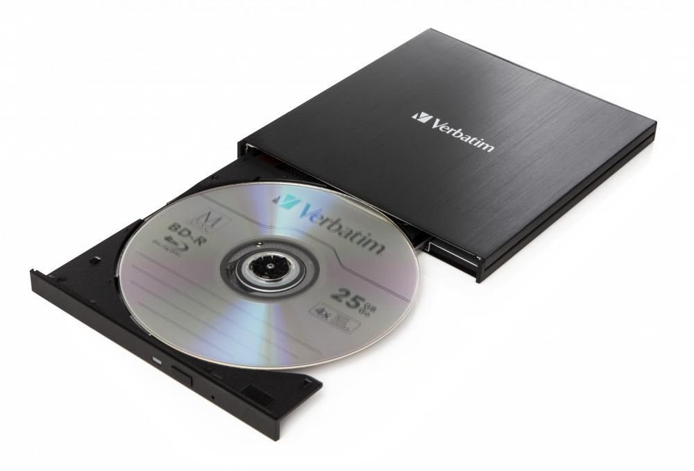 Verbatim VERBATIM Blu-Ray Slimline ext. Verbatim 43889 Blu-ray-Brenner