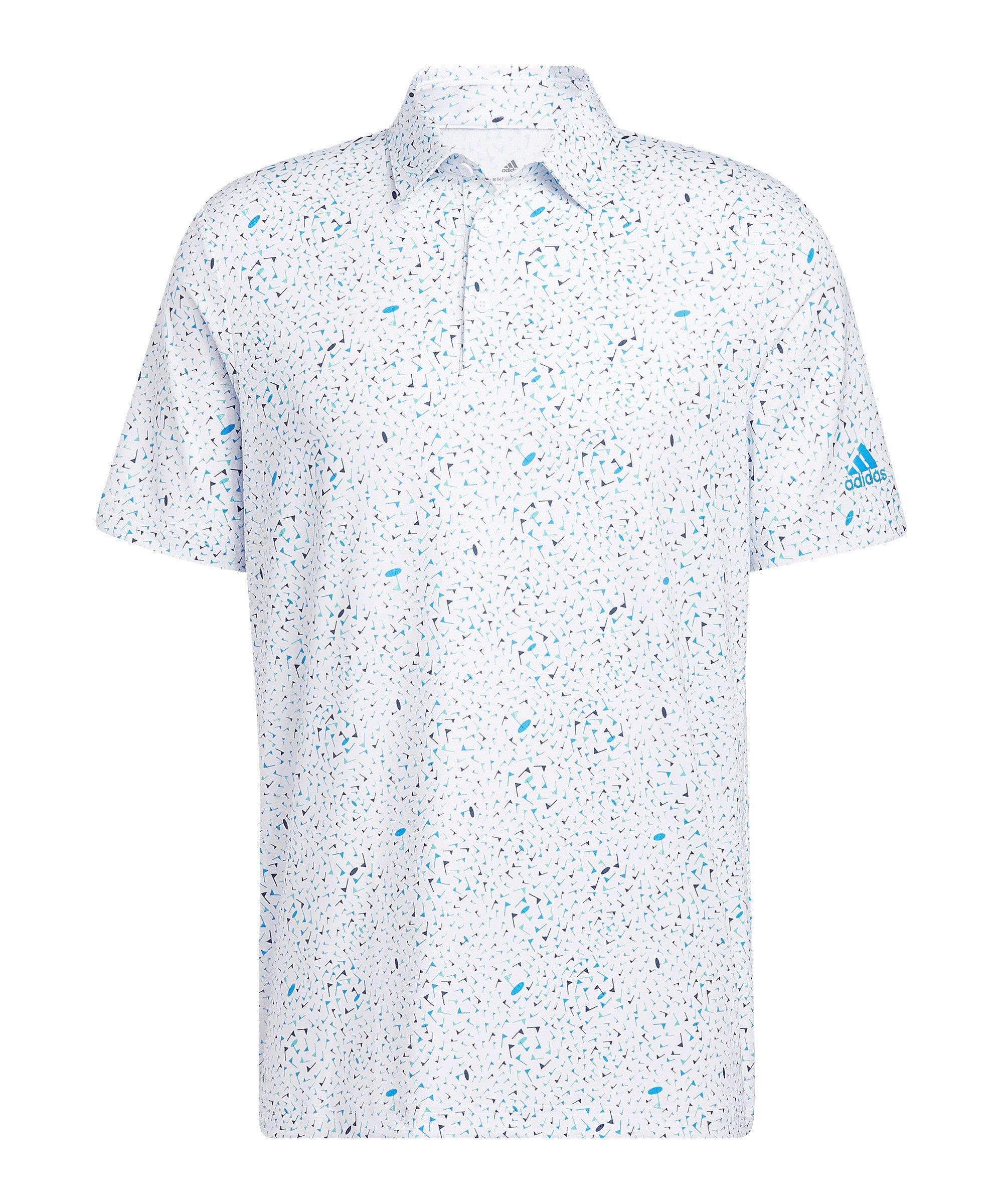 adidas Performance T-Shirt adidas Performance Flag-Print Poloshirt Polos Polyester