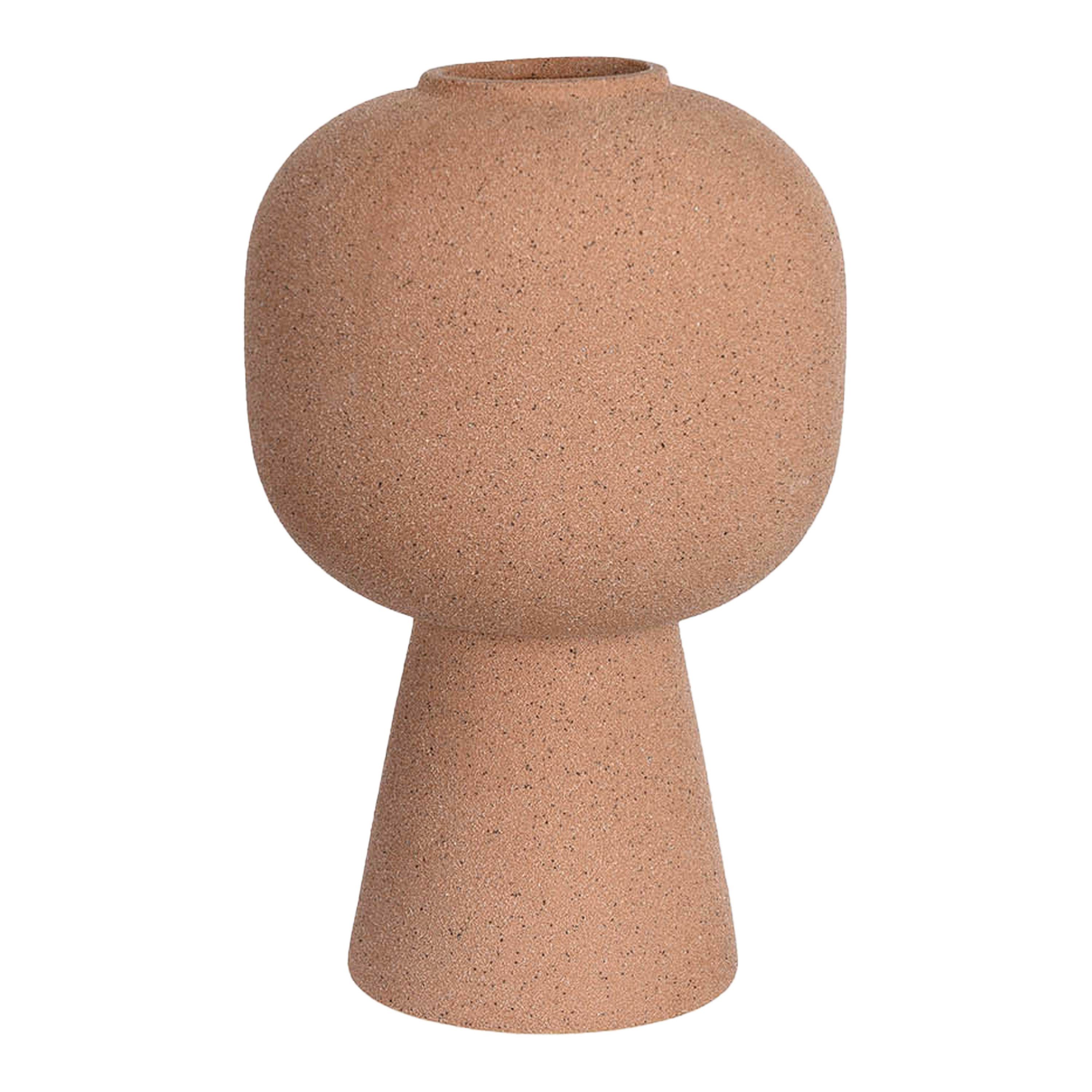 Depot Dekovase Vase Sculpture (Packung, Stück Zentimeter 1 aus Ø 12.5 Vase), Porzellan, H 20 Zentimeter