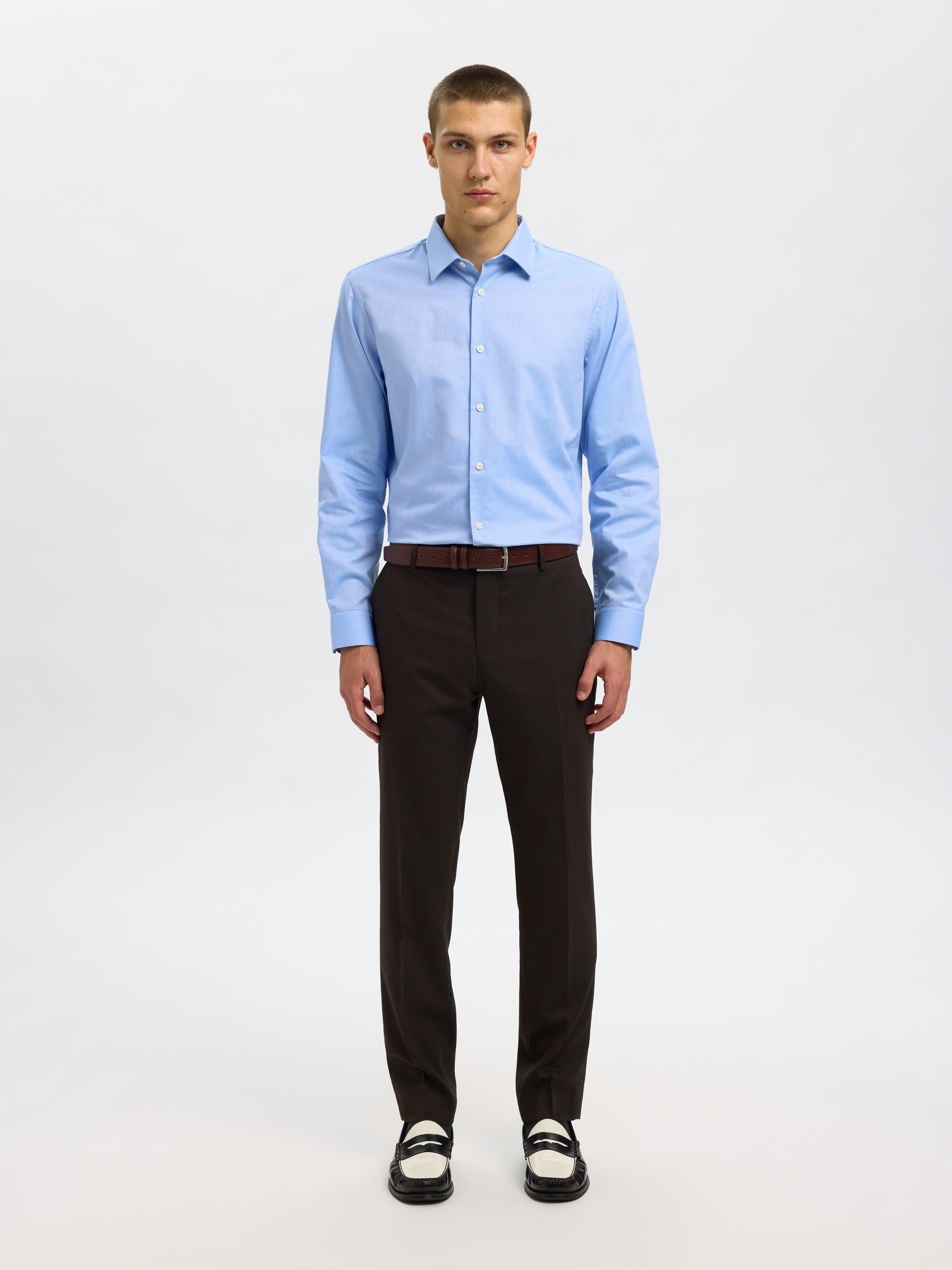 Selected Langarmhemd SLHSLIMCLARK SHIRT LS NOOS