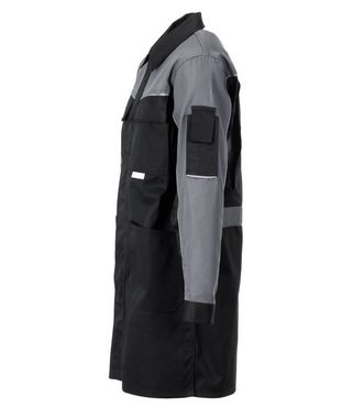 Planam Arbeitsjacke Berufsmantel Highline schwarz/schiefer/zink Gr. 65