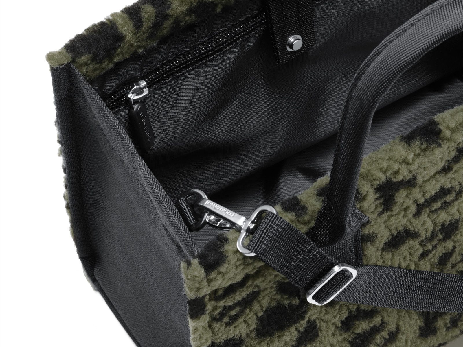 REISENTHEL® Einkaufsshopper daily shopper XS teddy leo olive – Bild 3 von 5