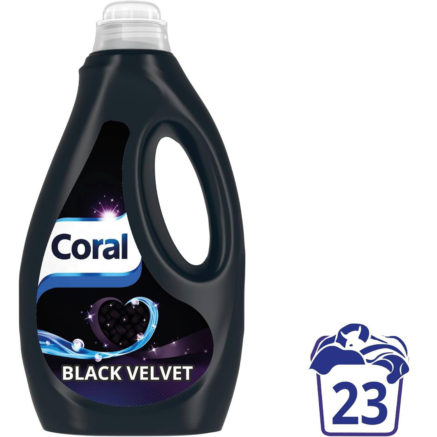 Coral Black Velvet 23WL (1.15L) für länger intensives Schwarz Colorwaschmittel (1-St)