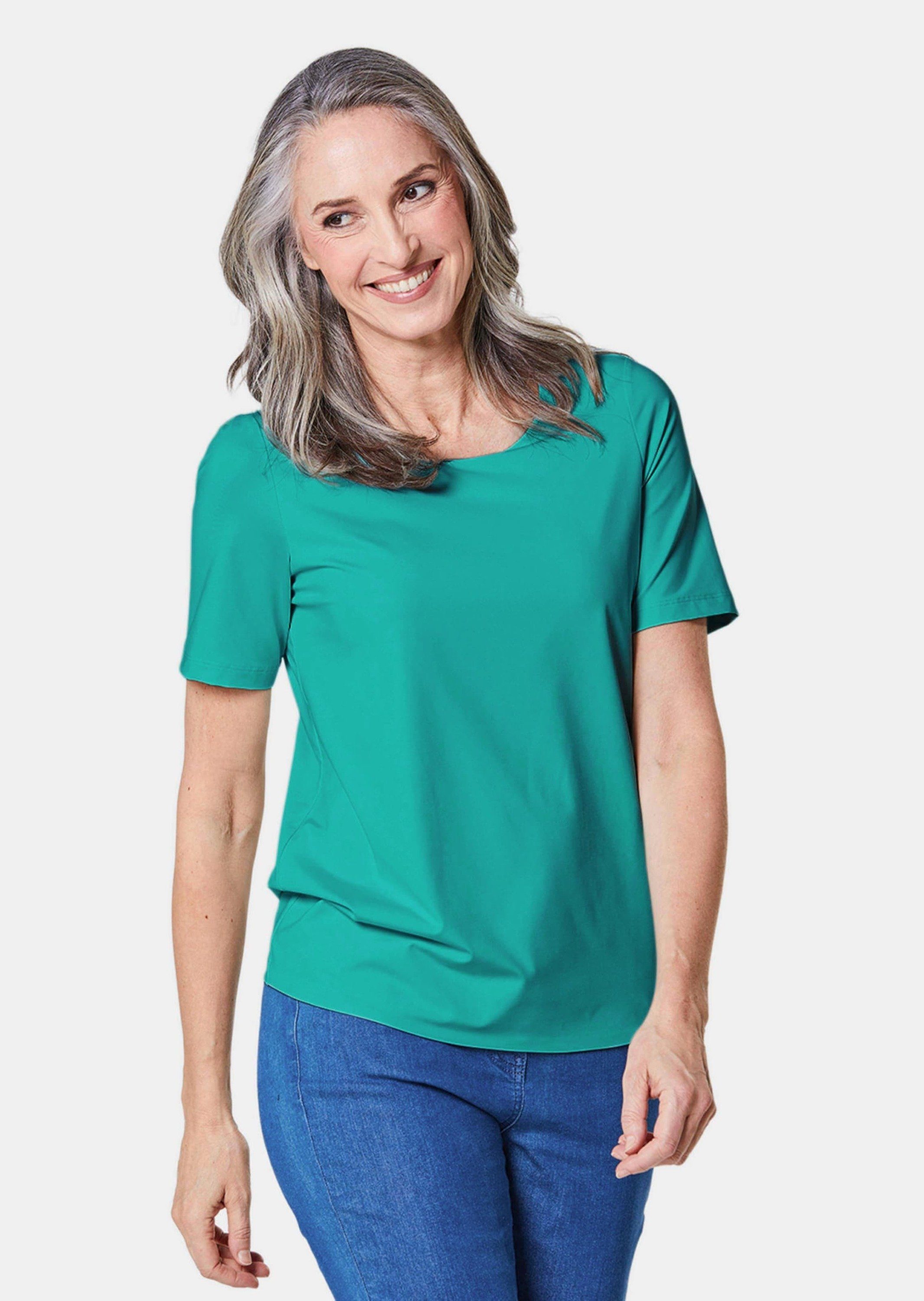 GOLDNER T-Shirt Gepflegtes Shirt in formstabiler günstig online kaufen