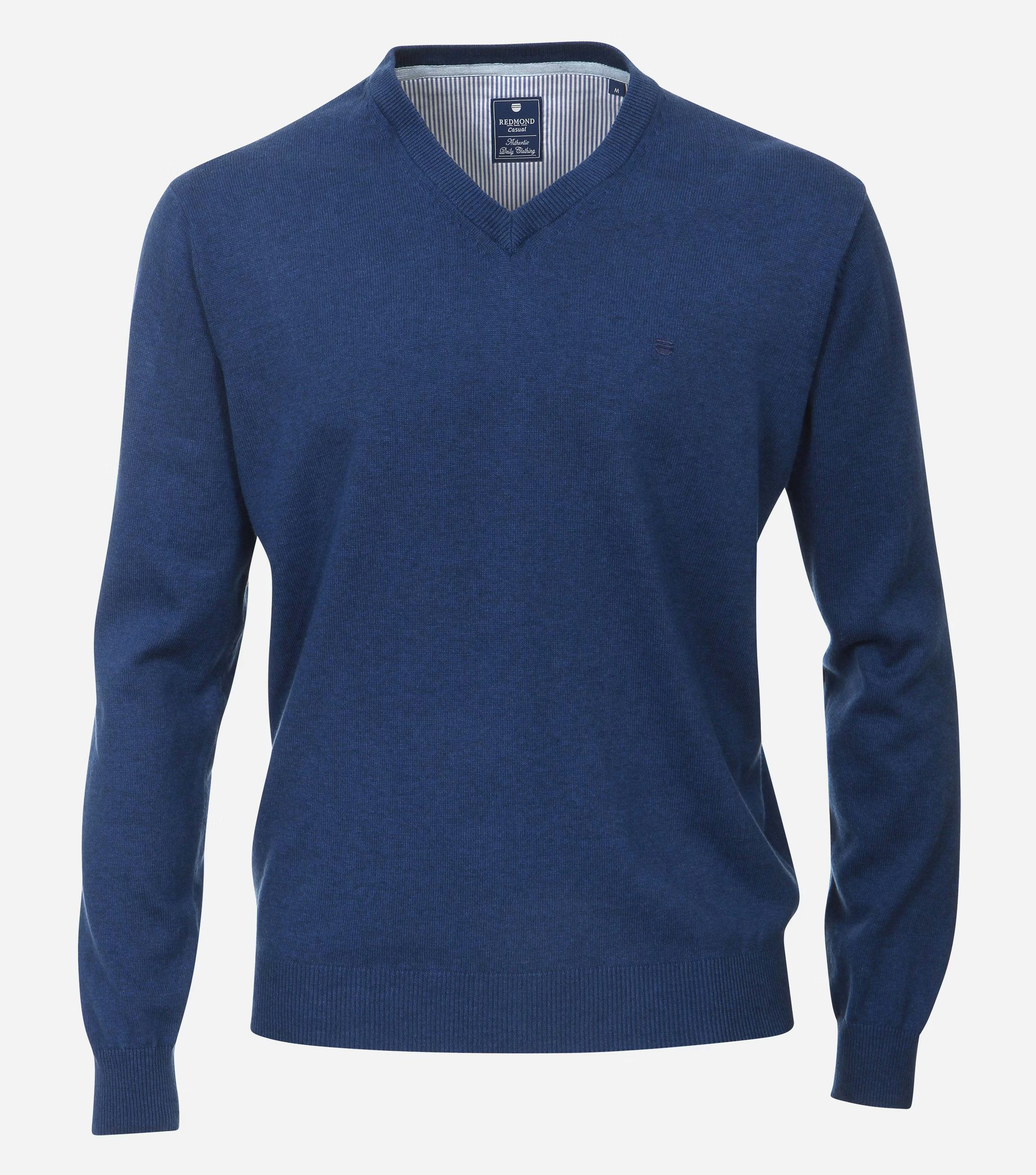 V-Ausschnitt-Pullover Basic