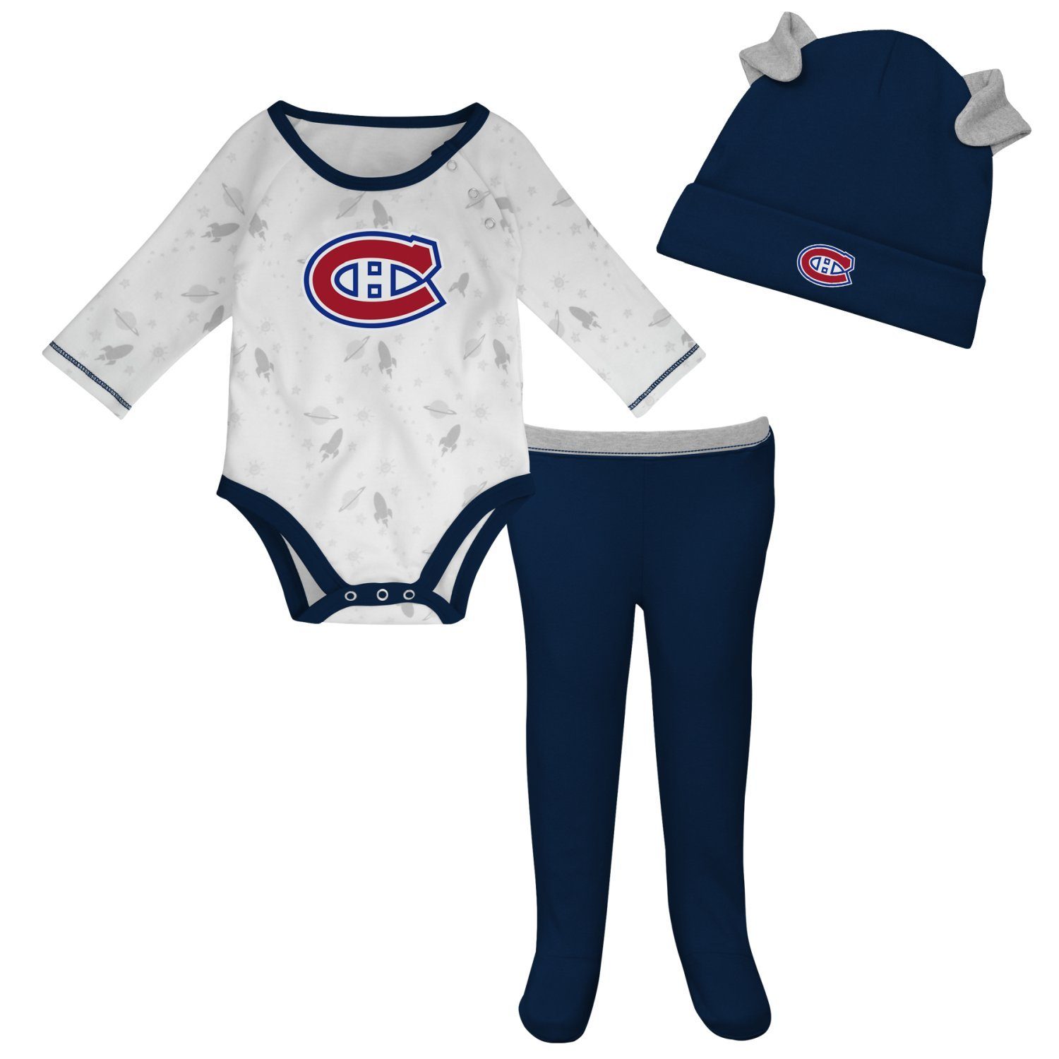 Set Montreal Canadiens Creeper Outerstuff Print-Shirt Outerstuff