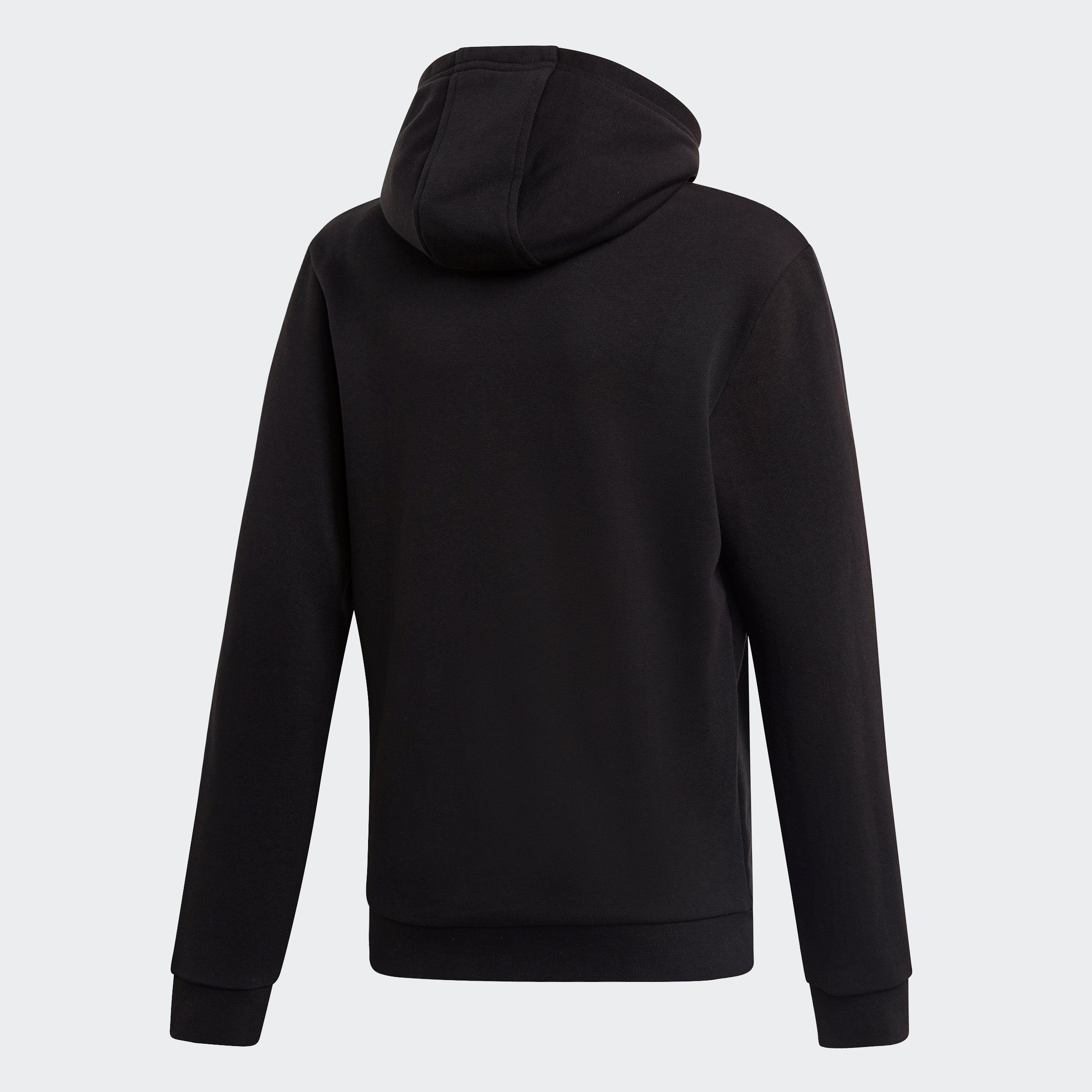TREFOIL Sweatshirt / White HOODIE Originals adidas Black