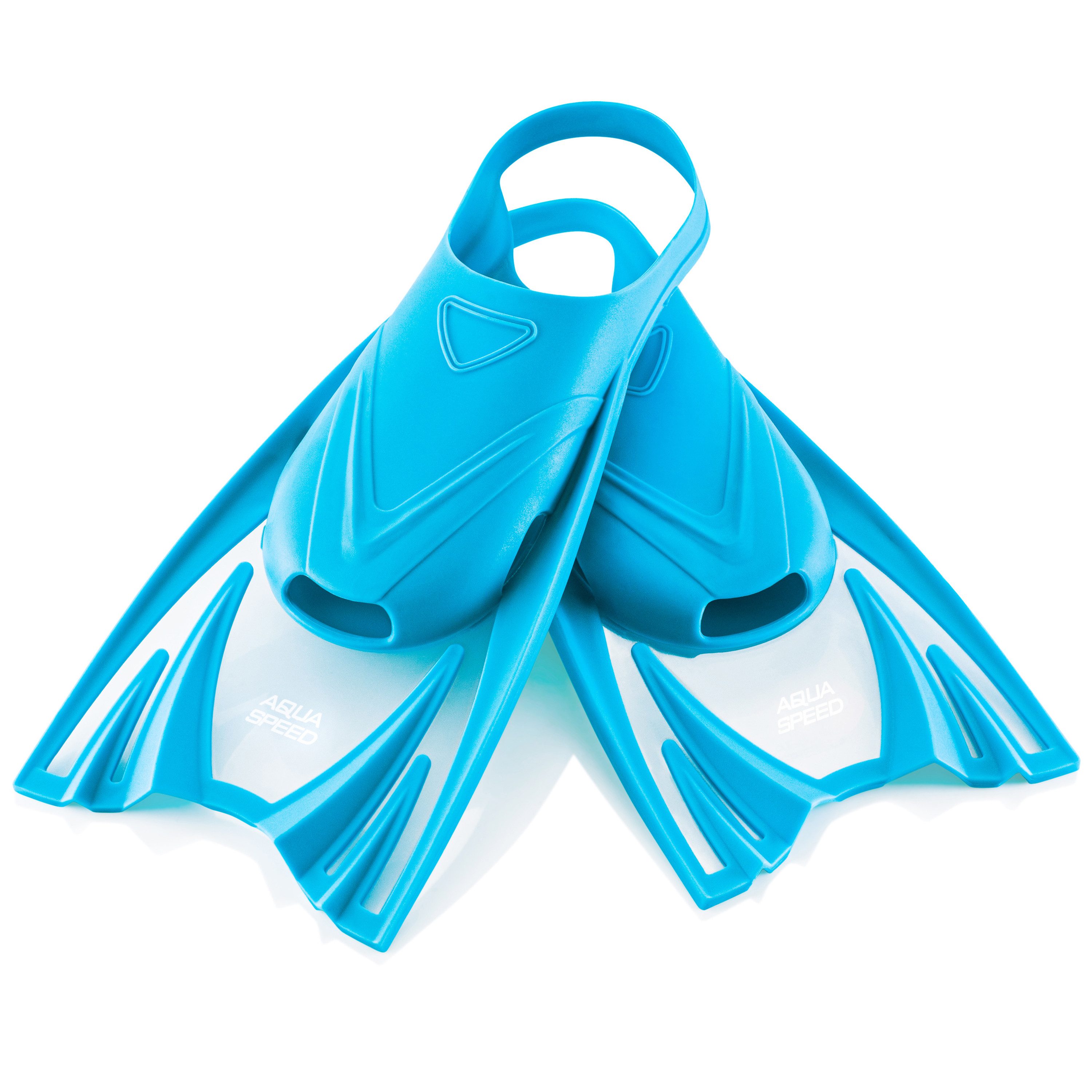 Aqua Speed Flosse Kurze Schwimmflossen für Kinder Mädchen Jungen, perfekt für erste Schwimmerlebnisse im Pool, Meer oder See