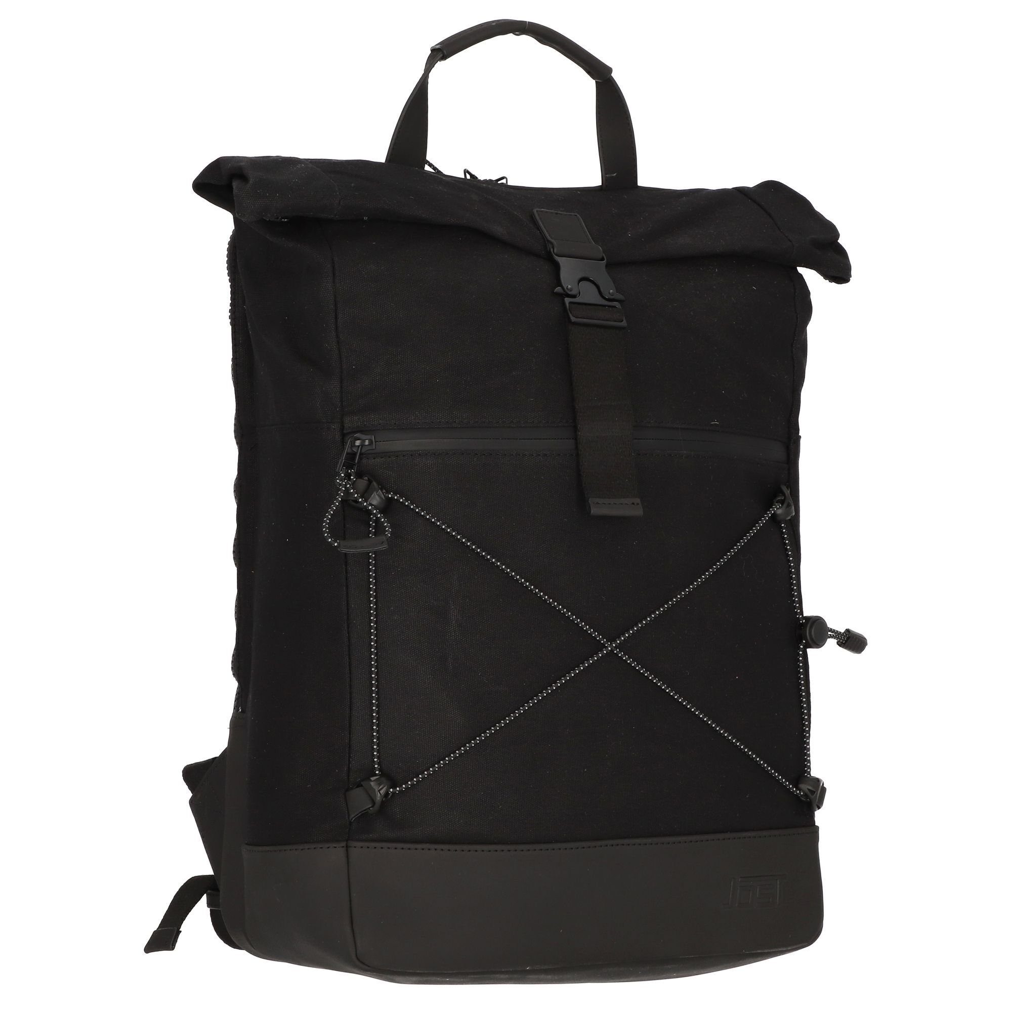 Daypack Jost Canvas Ystad, schwarz