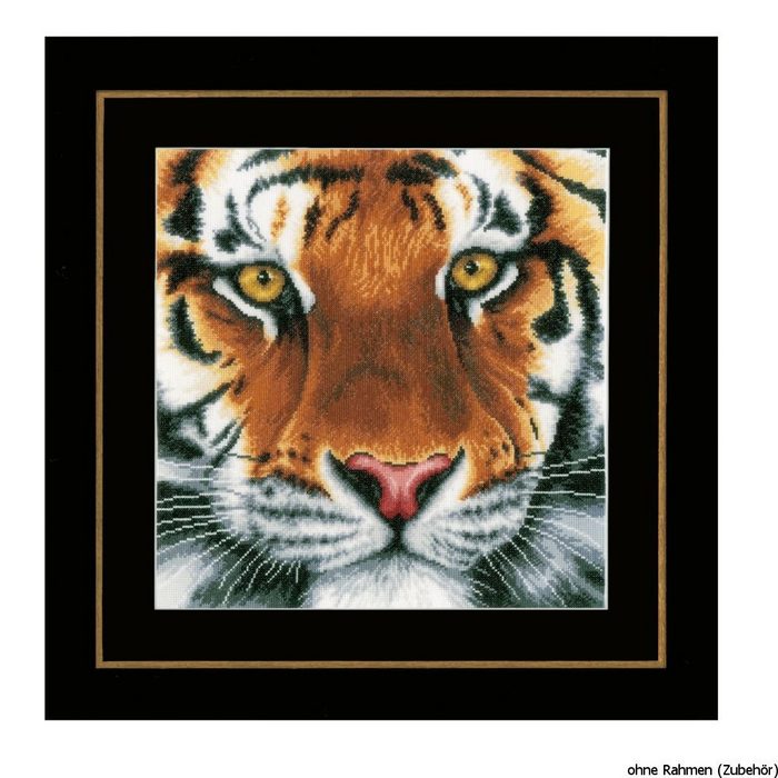Lanarte Kreativset Lanarte Kreuzstichset "Tiger" (embroidery kit)