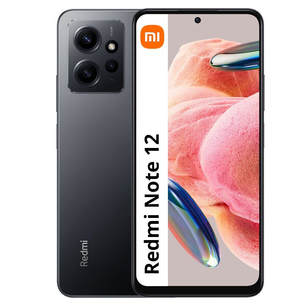 Xiaomi Redmi Note 12 Smartphone (6.67 Zoll, 256 GB Speicherplatz, 50 MP Kamera, 33 W Schnellladen, 120 Hz)