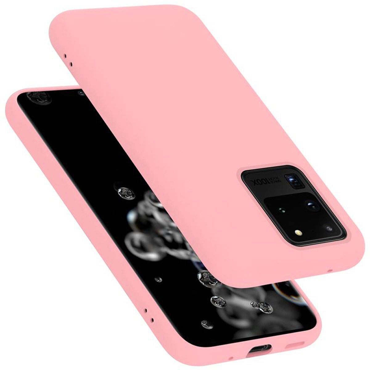 Cadorabo Handyhülle für Samsung Galaxy S20 ULTRA Hülle Samsung Galaxy S20 ULTRA, Flexible Hülle TPU Silikon Schutzhülle Back Cover Case