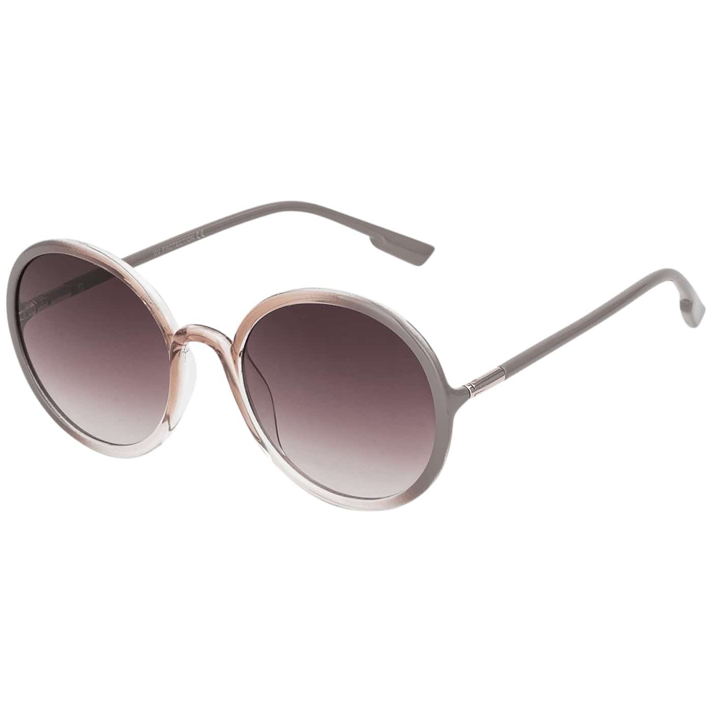 BEZLIT Eyewear Sonnenbrille Rundglas Designer Damen Sonnenbrille (1-St) mit violette, blau und schwarzen Linsen