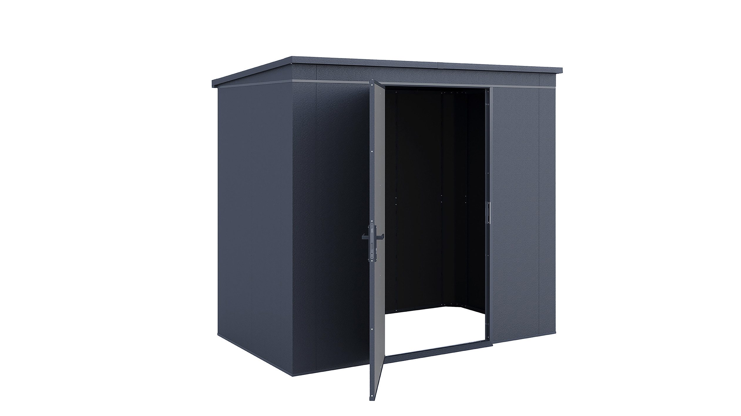 weka Gerätehaus Gary 4, BxT: 242x148 cm, Metall pulverbeschichtet, Größe 4
