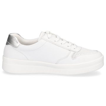 Remonte Remonte Damen Leder Sneaker weiß silber Sneaker