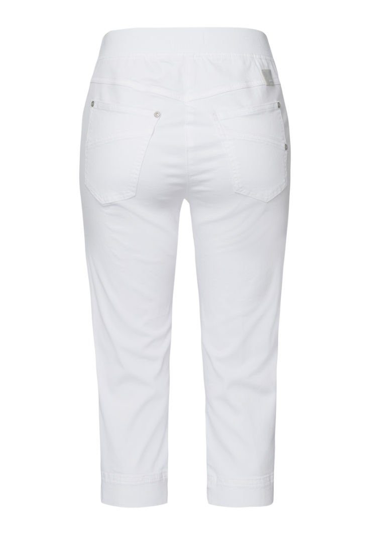 PAMINA BRAX weiß CAPRI Style RAPHAELA 5-Pocket-Jeans by