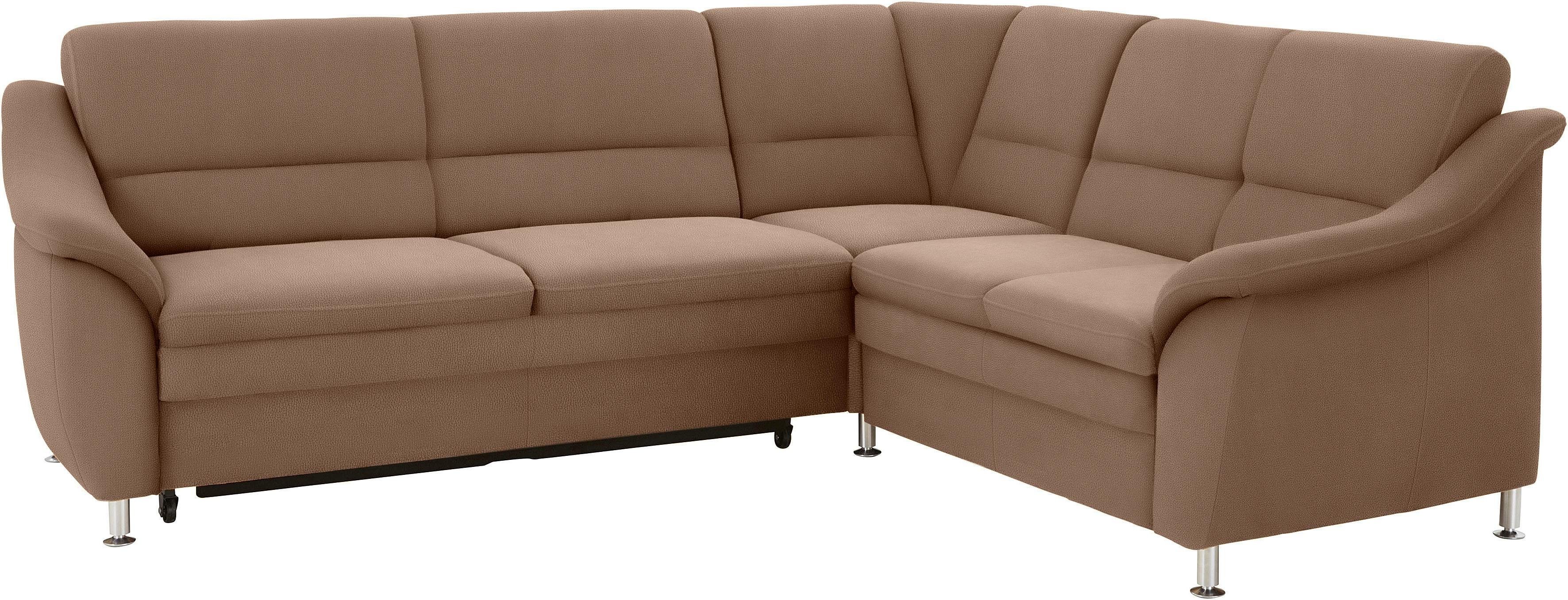 sit&more Ecksofa Cardoso L-Form, mit Federkern, günstig online kaufen