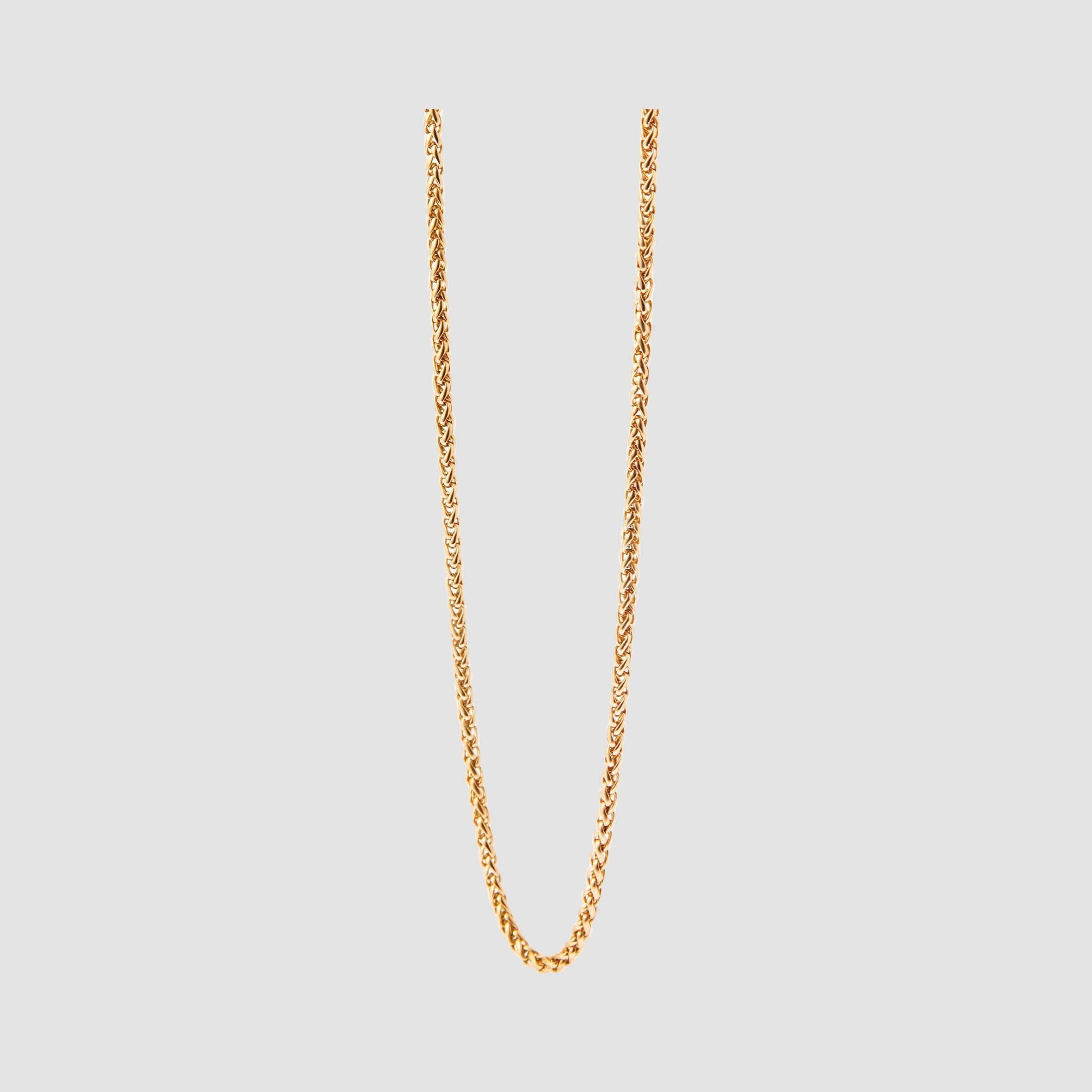AKZENT Edelstahlkette Renima Zopfkette, Gold-Optik, Edelstahl, 40-80 cm + 5 günstig online kaufen