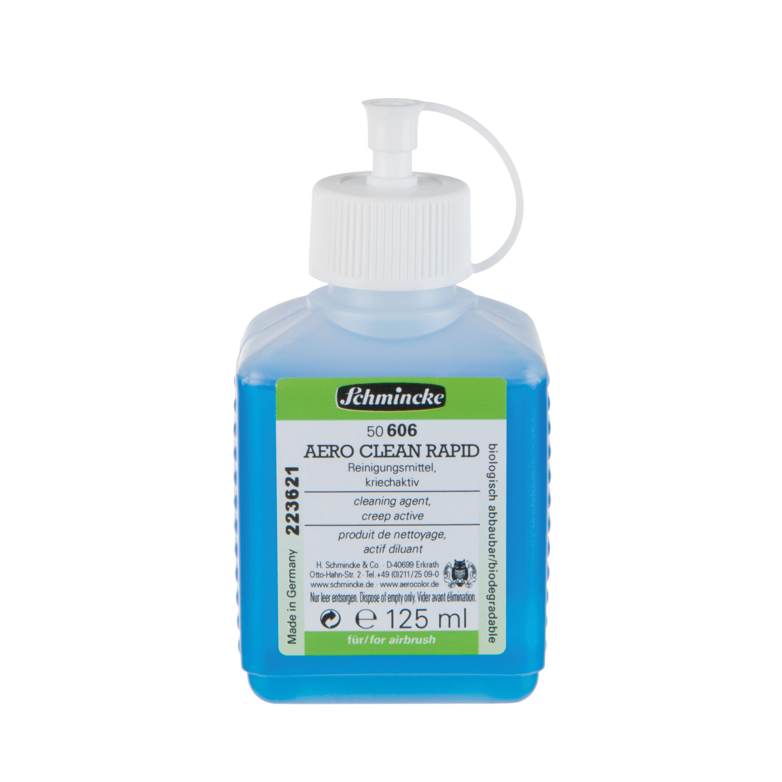 Schmincke Acrylfarbe Aero Clean Rapid - 125ml Reinigungsmittel für AERO COLOR 50 606 026