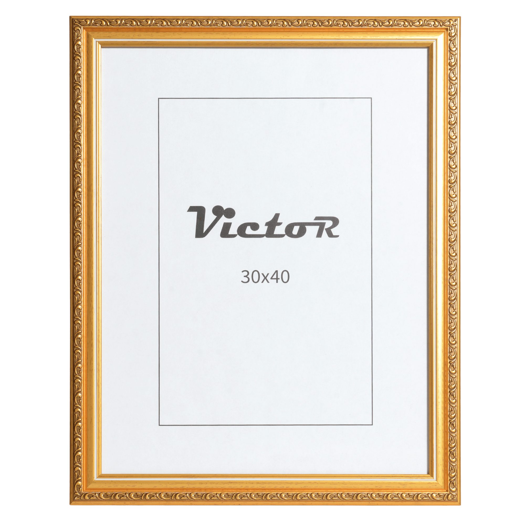 Victor (Zenith) Bilderrahmen Chagall, Antiker Bilderrahmen Gold 30x40 cm A3 günstig online kaufen