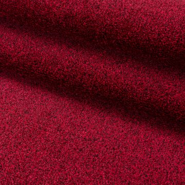 Teppich Unicolor - Einfarbig, Teppium, Rechteckig, Höhe: 11 mm, Einfarbig Kurzflor Teppich Wohnzimmer verschiedene farben und größen