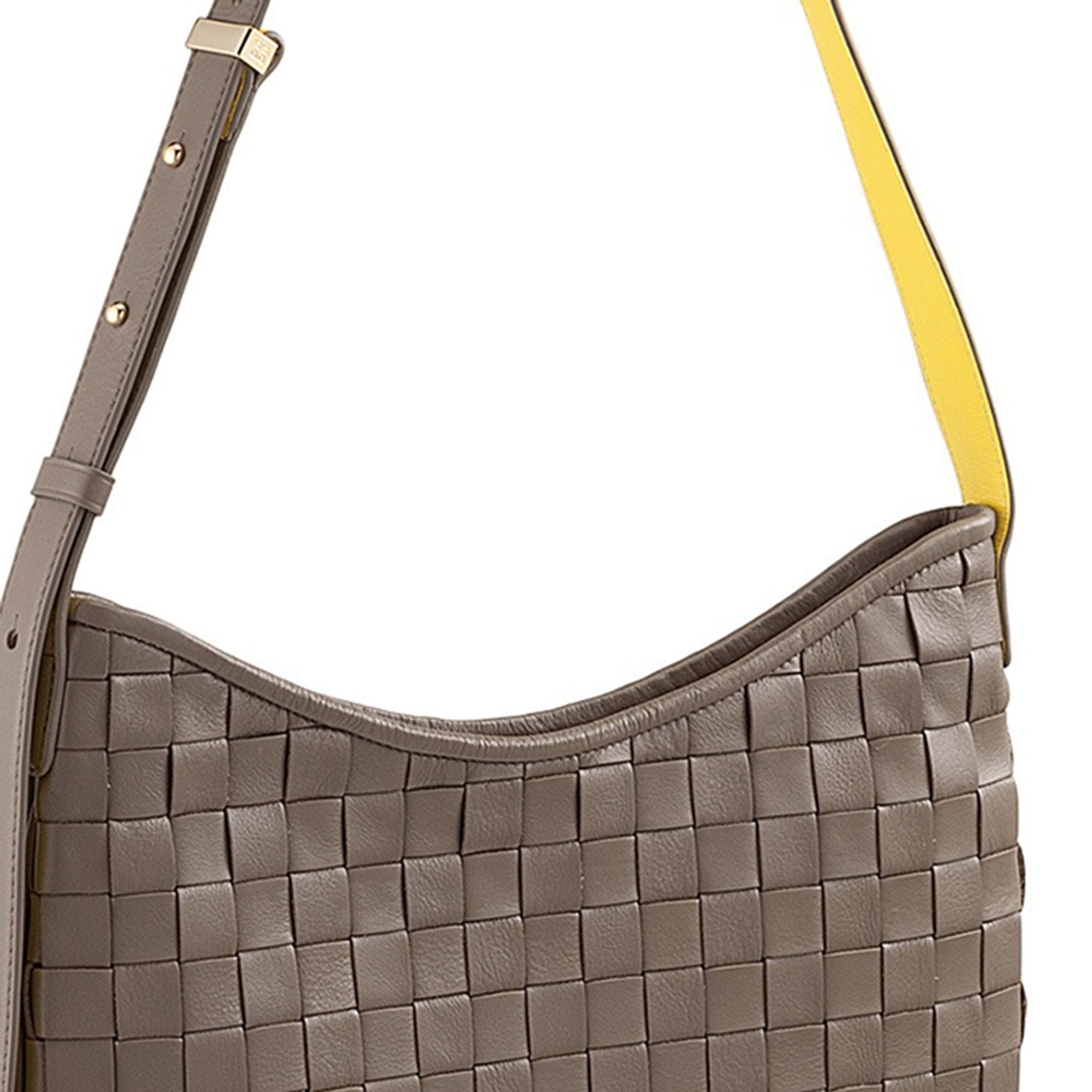 DuDu Schultertasche Sylvie, Leder