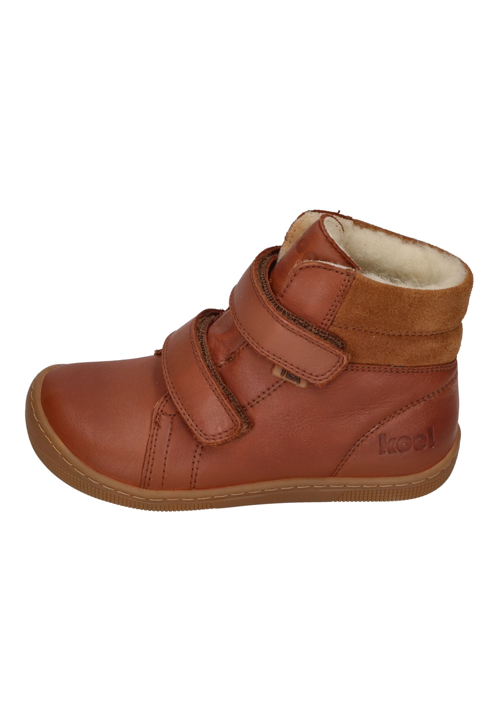 KOEL DEMIL WOOL Barfußschuh Cognac