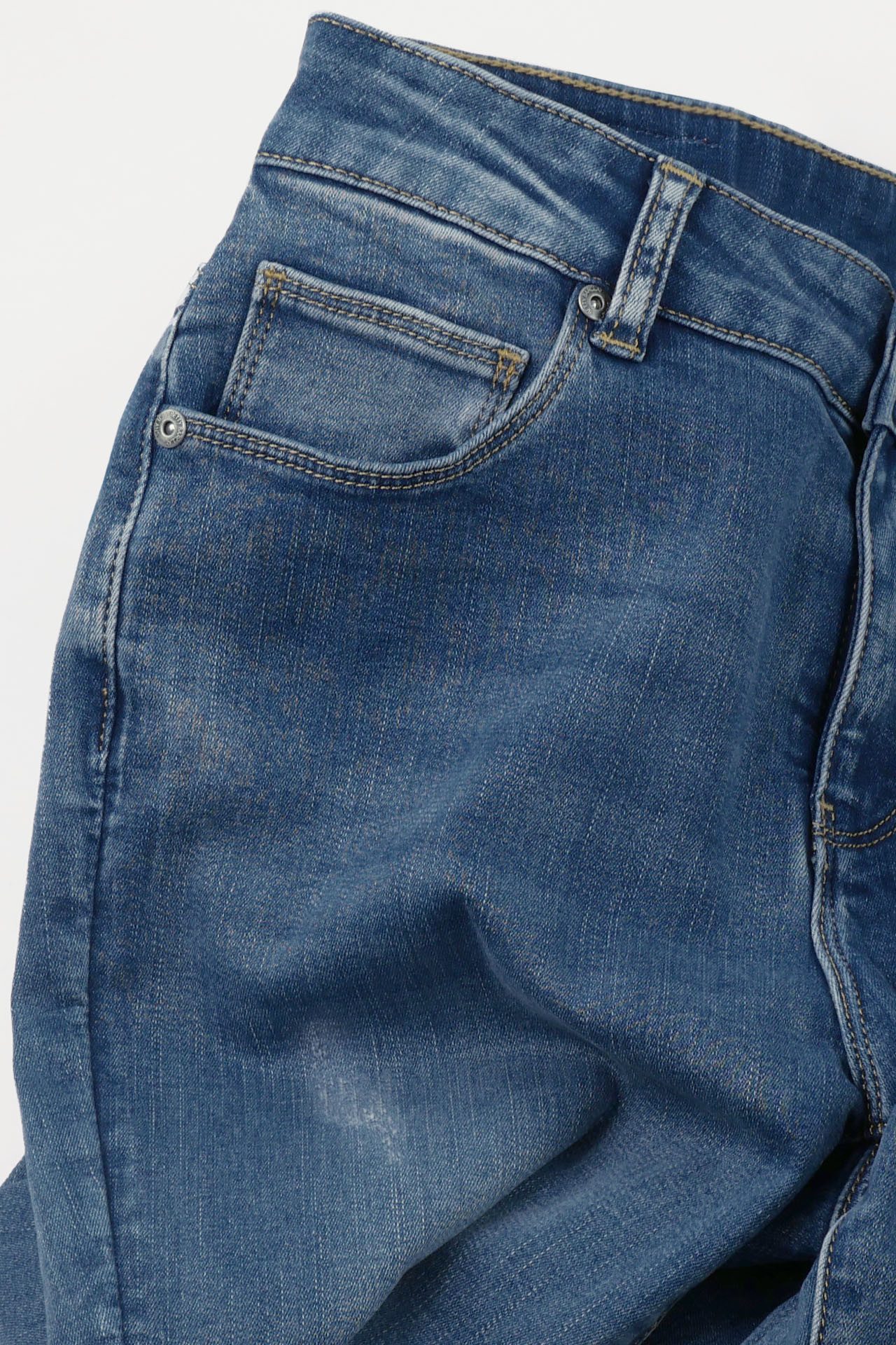 Slim-fit-Jeans Damen mit Waschung