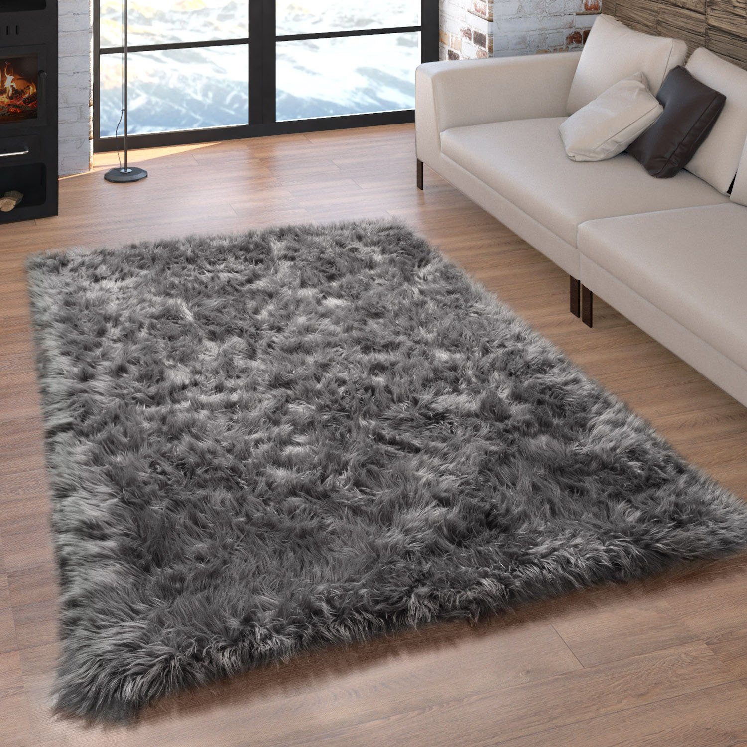 Paco Home Fellteppich Playa 960, rechteckig, günstig online kaufen